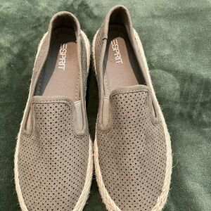 Esprit Women's Tan Perforated Loafers